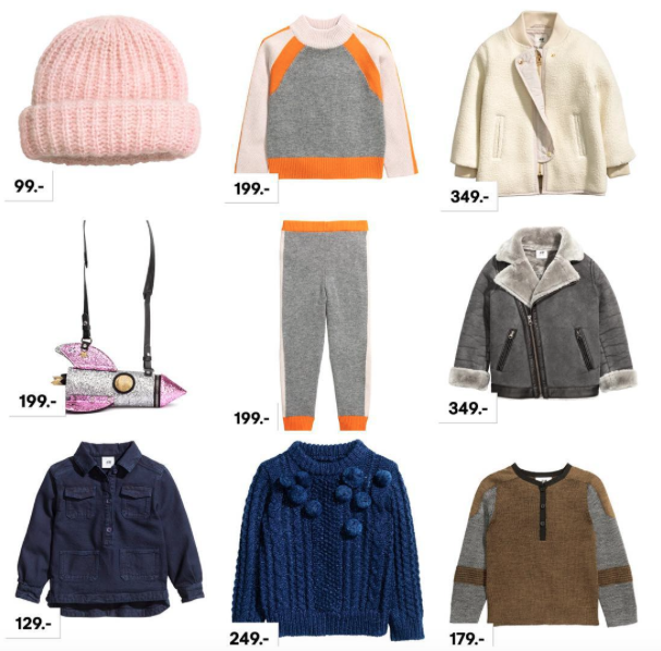 HM kids collection aw15