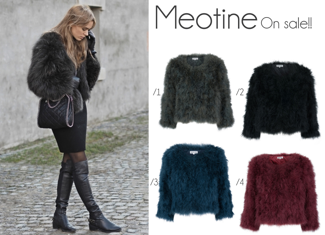 SALE TIP: MEOTINE OSTERICH FUR | FASHION | Everyday Couture
