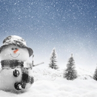 Christmas-Snowman-HD-Wallpaper
