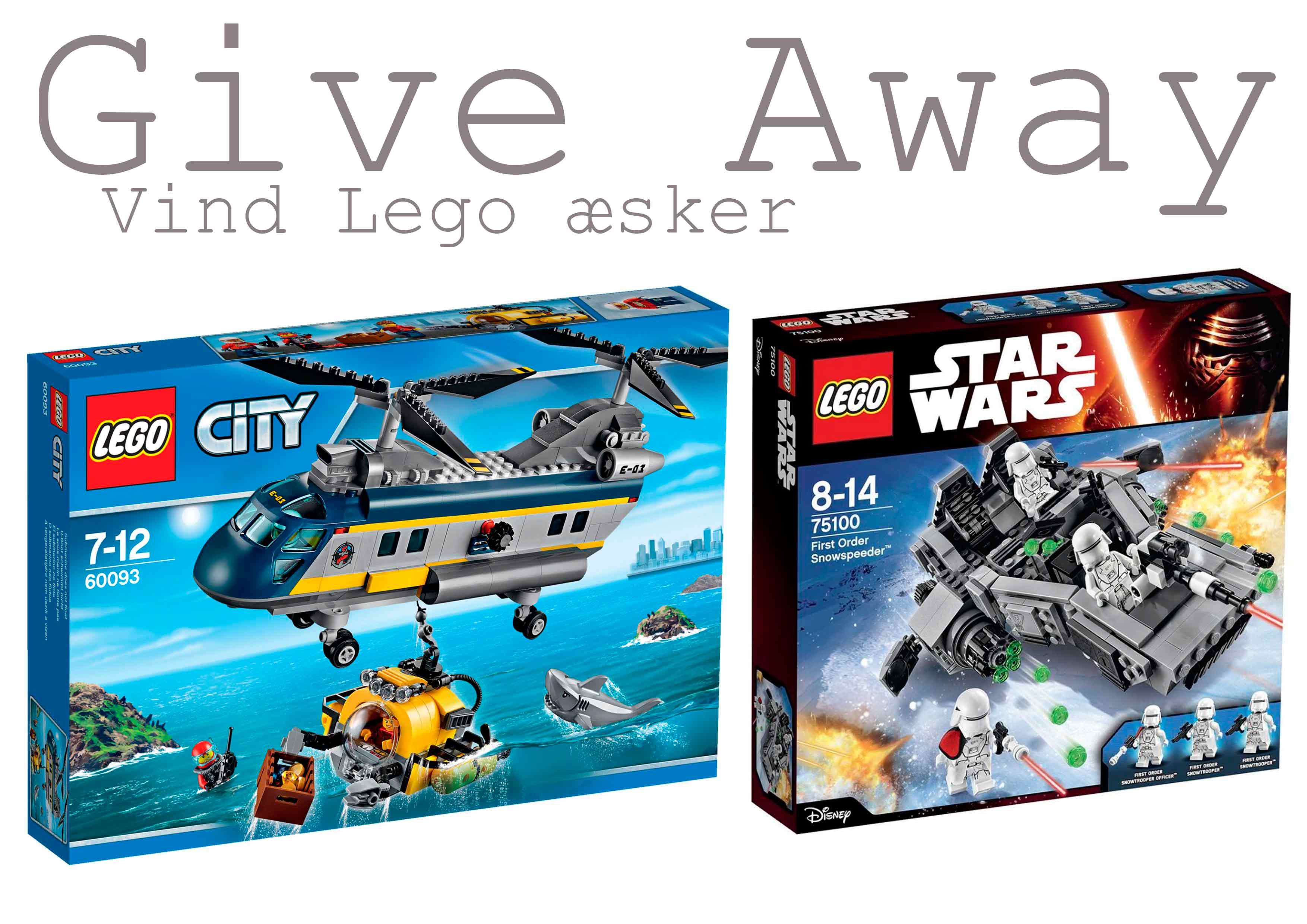 Give Away – LEGO æsker – 2 heldige vindere | Away | Mor med mere