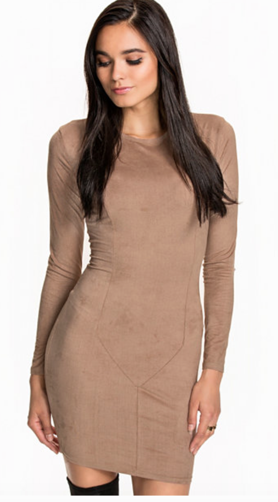 Suede Dress from NLY Trend 