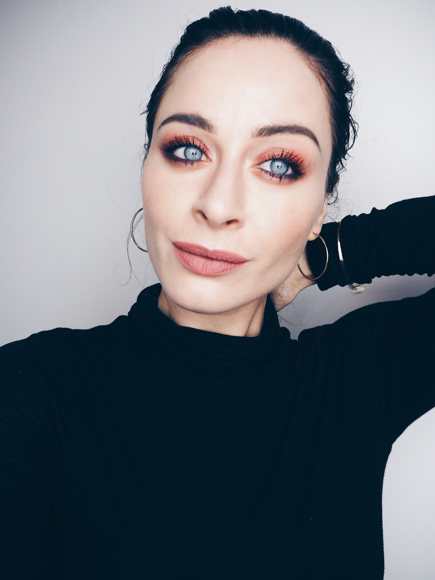 kobber eye kobber smokey øjne video tutorial makeup makeupartist Nelle noell