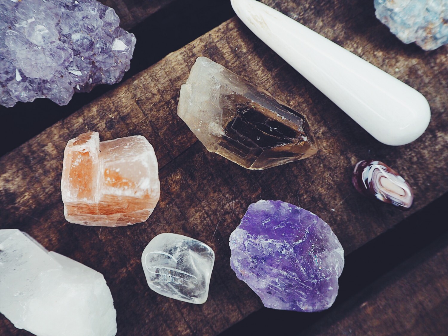 krystaller, krystal guide, hudpleje med krystaller