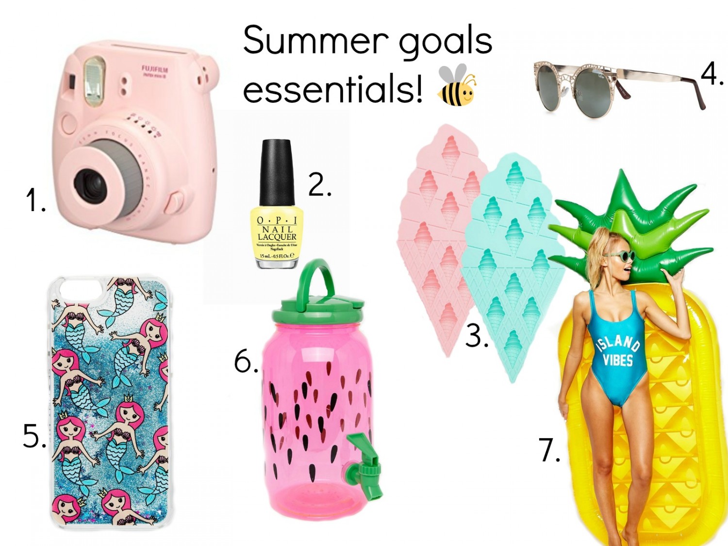 summer goals essentials