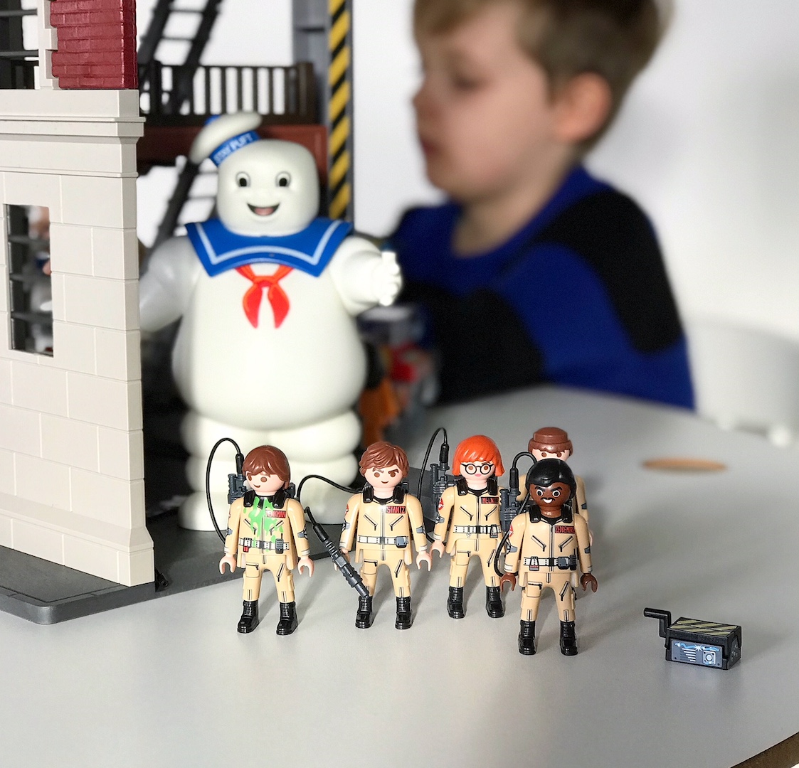 playmobil ghostbusters hus stay put marshmallow man urbannotes.dk