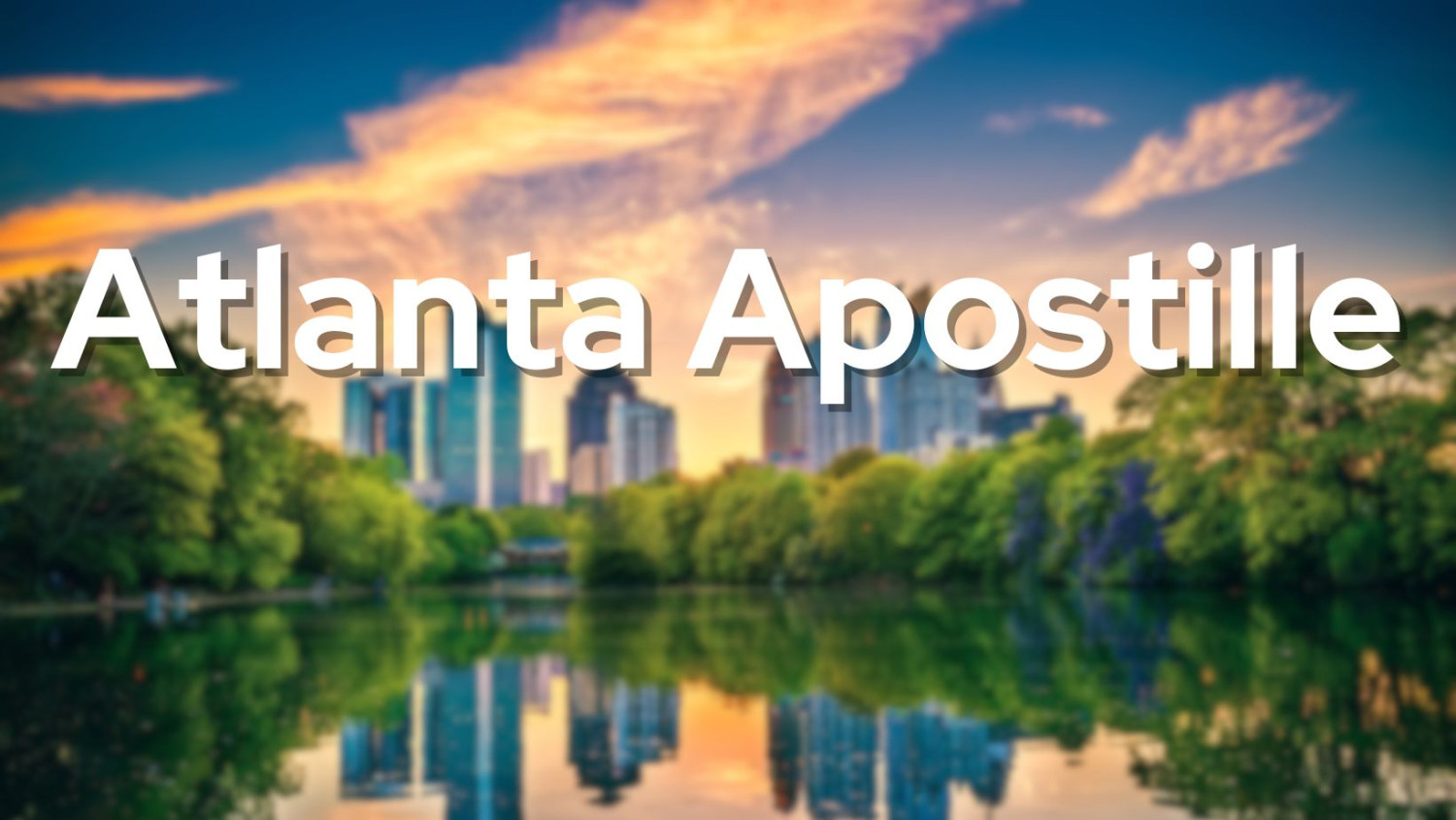 Atlanta Apostille