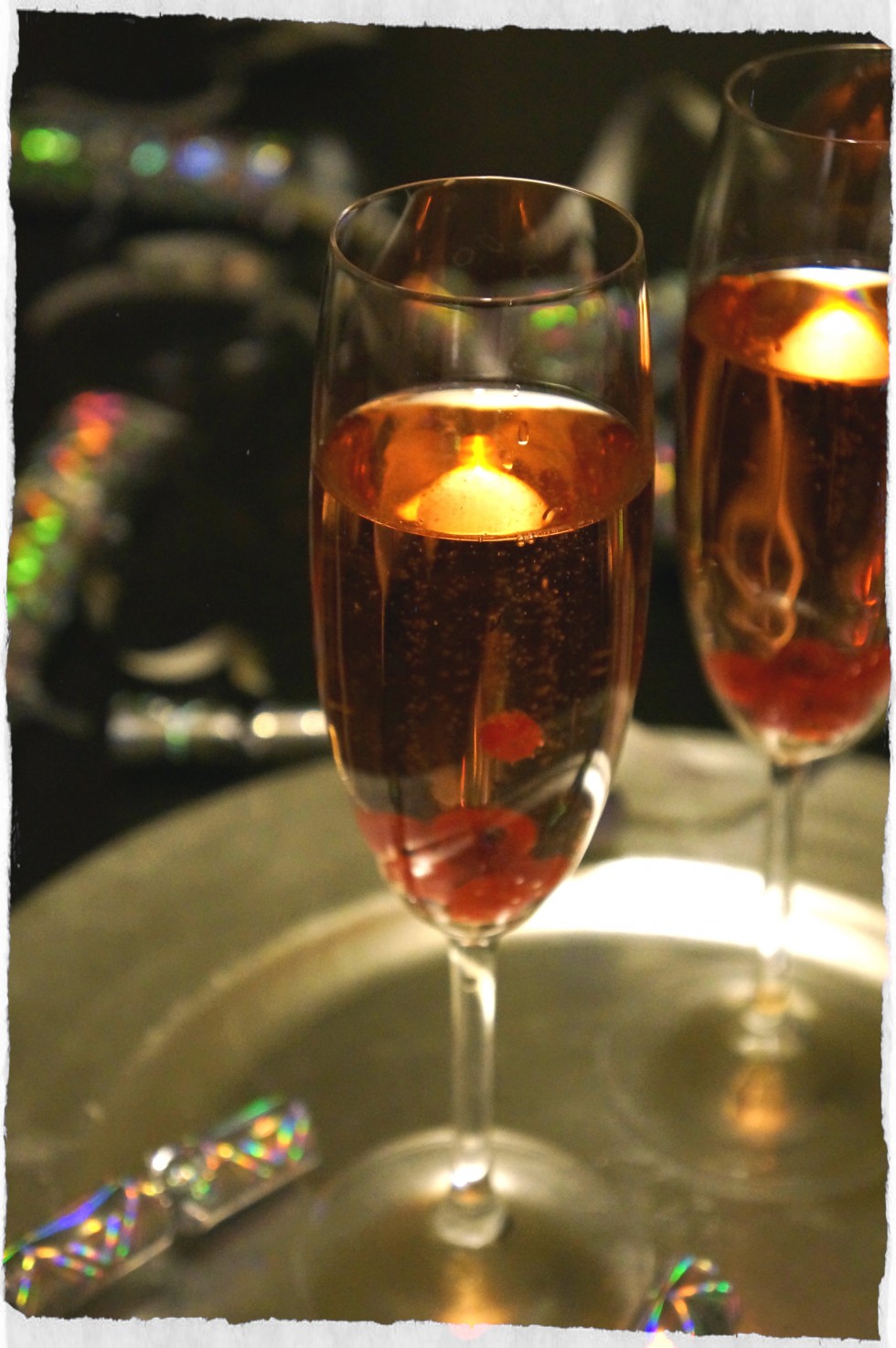 Amaretto Champagne Cocktail
