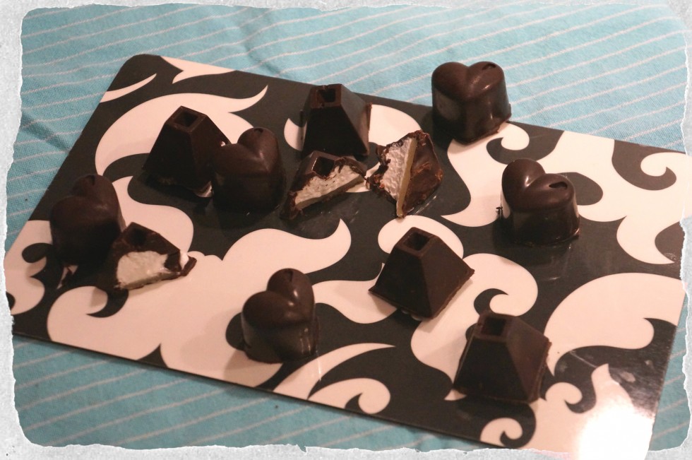 Filled chocolates homemade