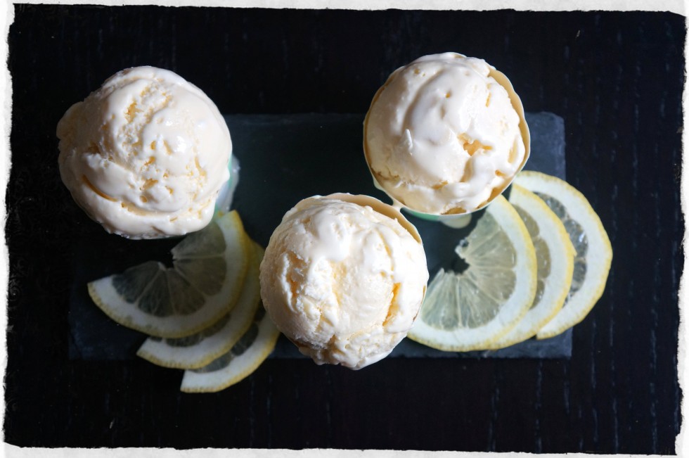 Lemon ice cream recipe