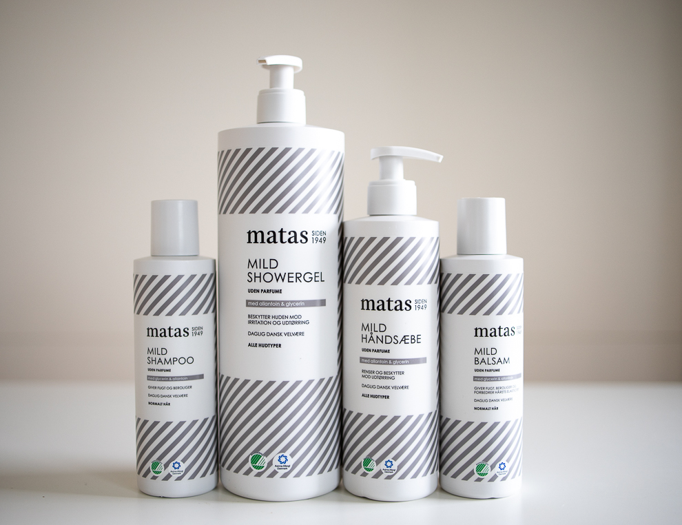 Anmeldelse: Matas Mild håndsæbe, showergel, shampoo og balsam |  Pudderdåserne.dk | Bloglovin'