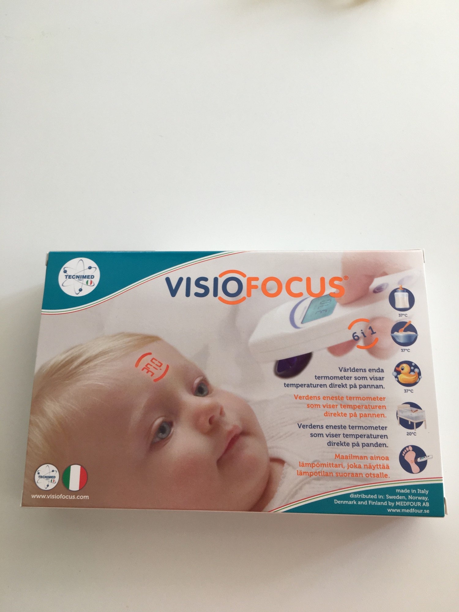 Test af VisionFocus termometer fra Coolstuff.dk | Baby | Testfamilien