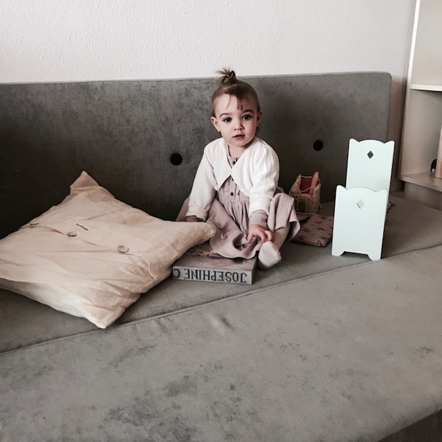 Amalie har testet KK 3 fold fra By KlipKlap i Velour | Baby | Testfamilien
