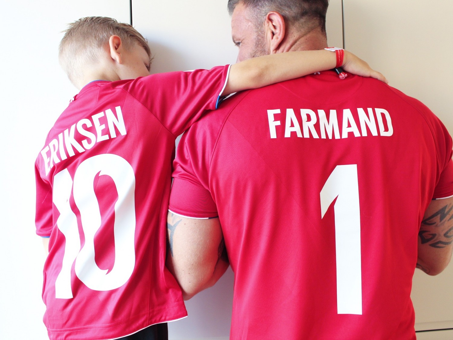 TEST Danmarks hjemmebanetrøje VM 2018 med fra | Børn | Testfamilien