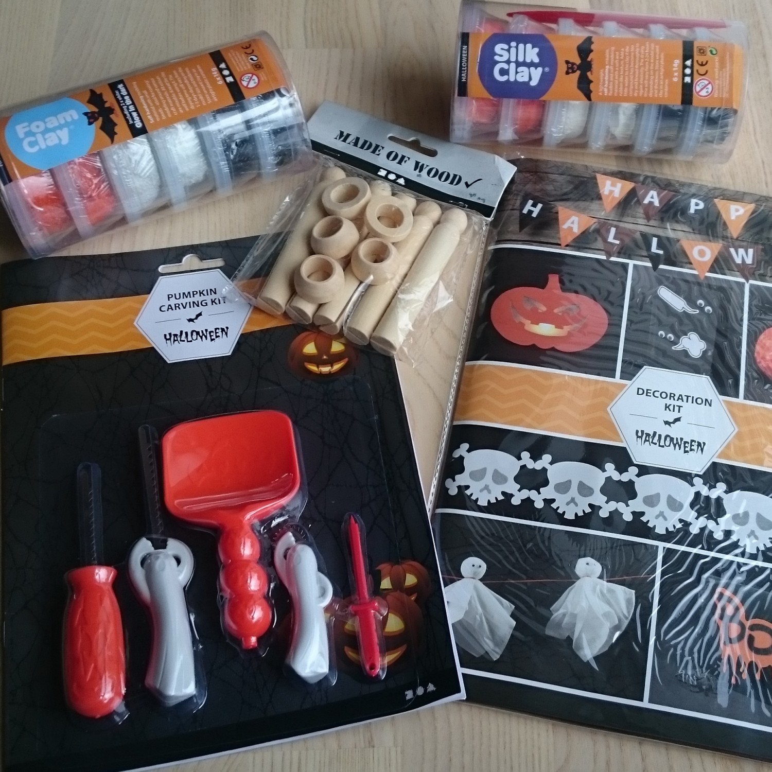 TEST af Halloween krea-pakke fra Creativ Company (CChobby.dk) | Børn |  Testfamilien