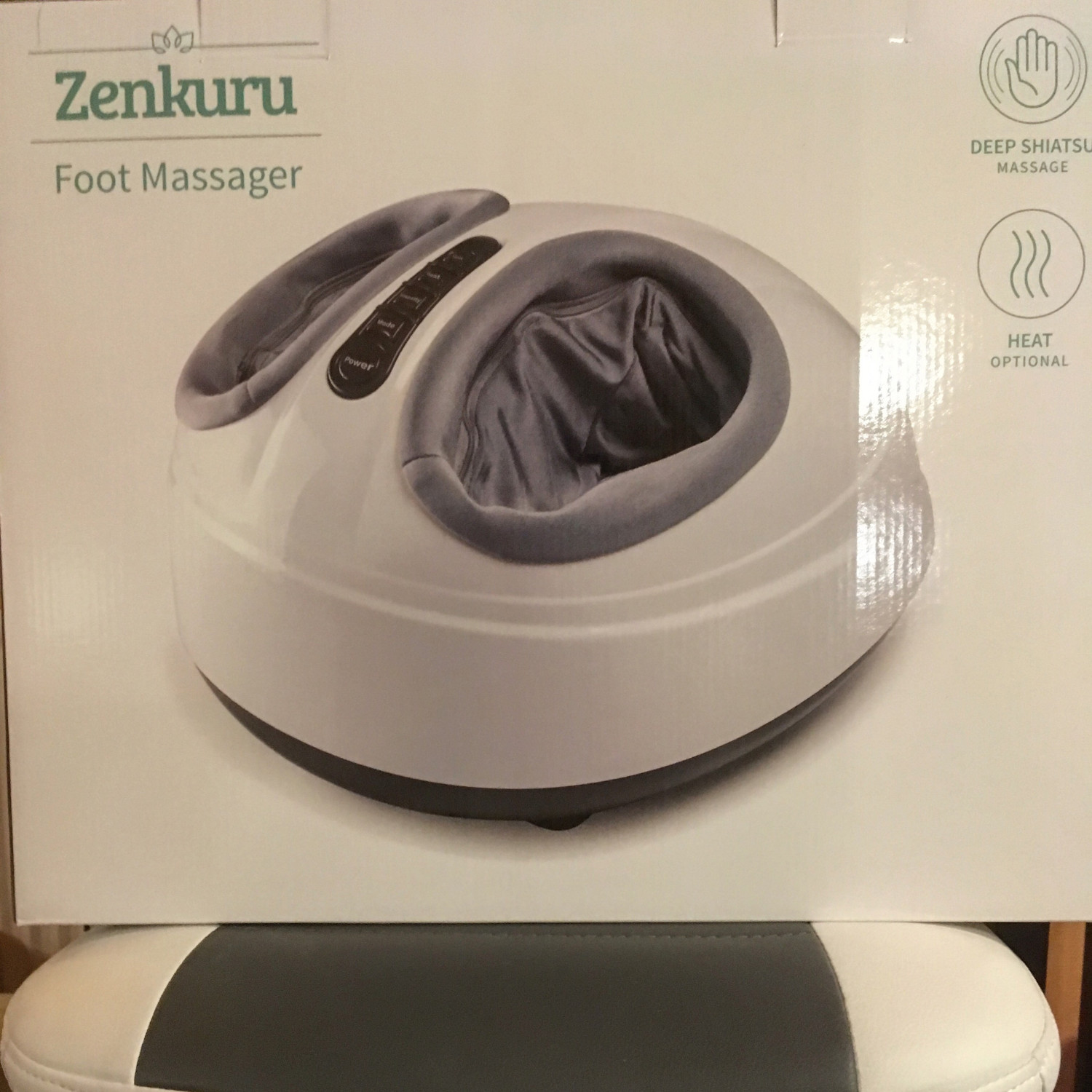 TEST af Zenkuru fodmassageapparat fra Coolstuff.dk | Sundhed | Testfamilien