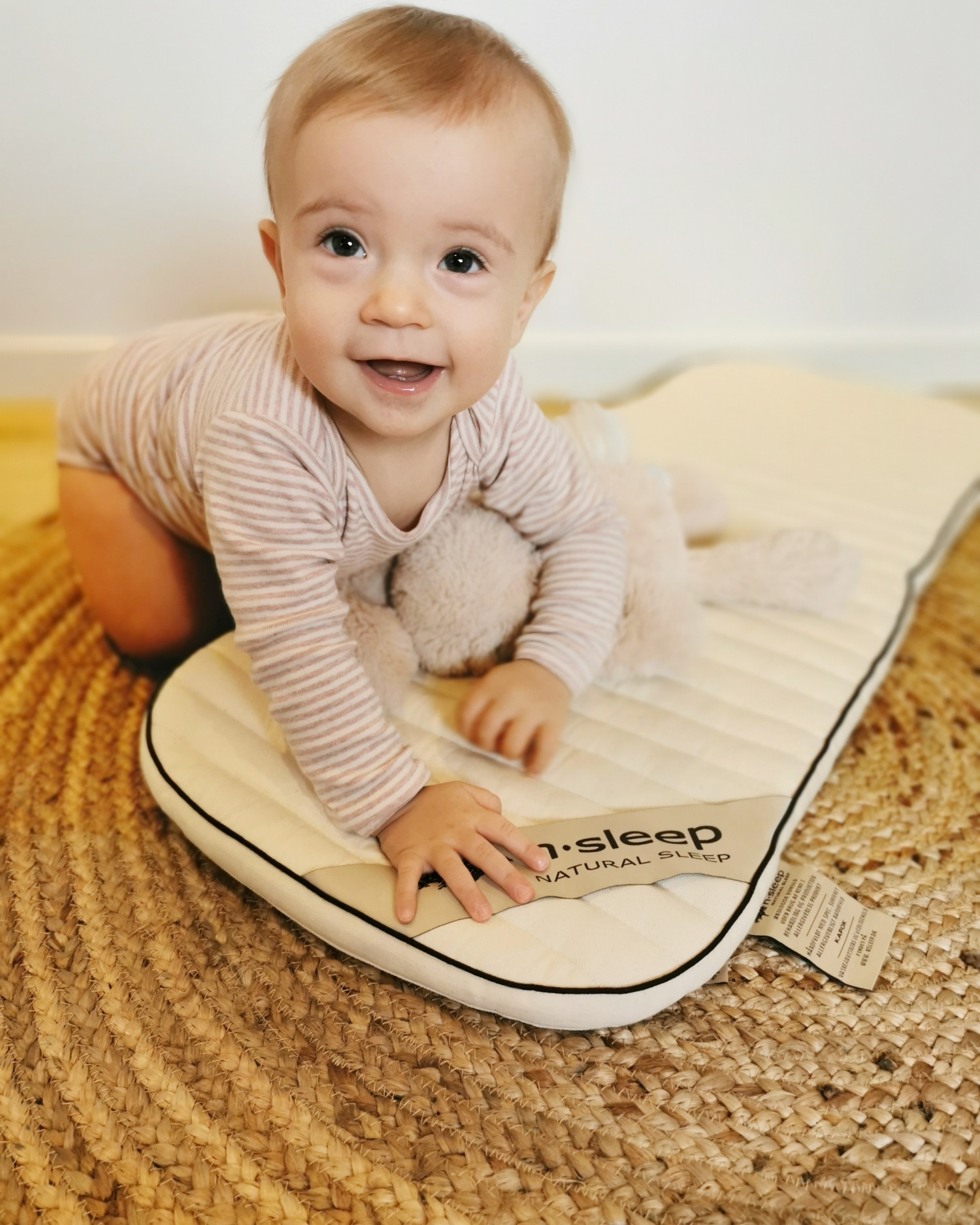 TEST af madras og rullemadras fra NSLEEP | Baby | Testfamilien