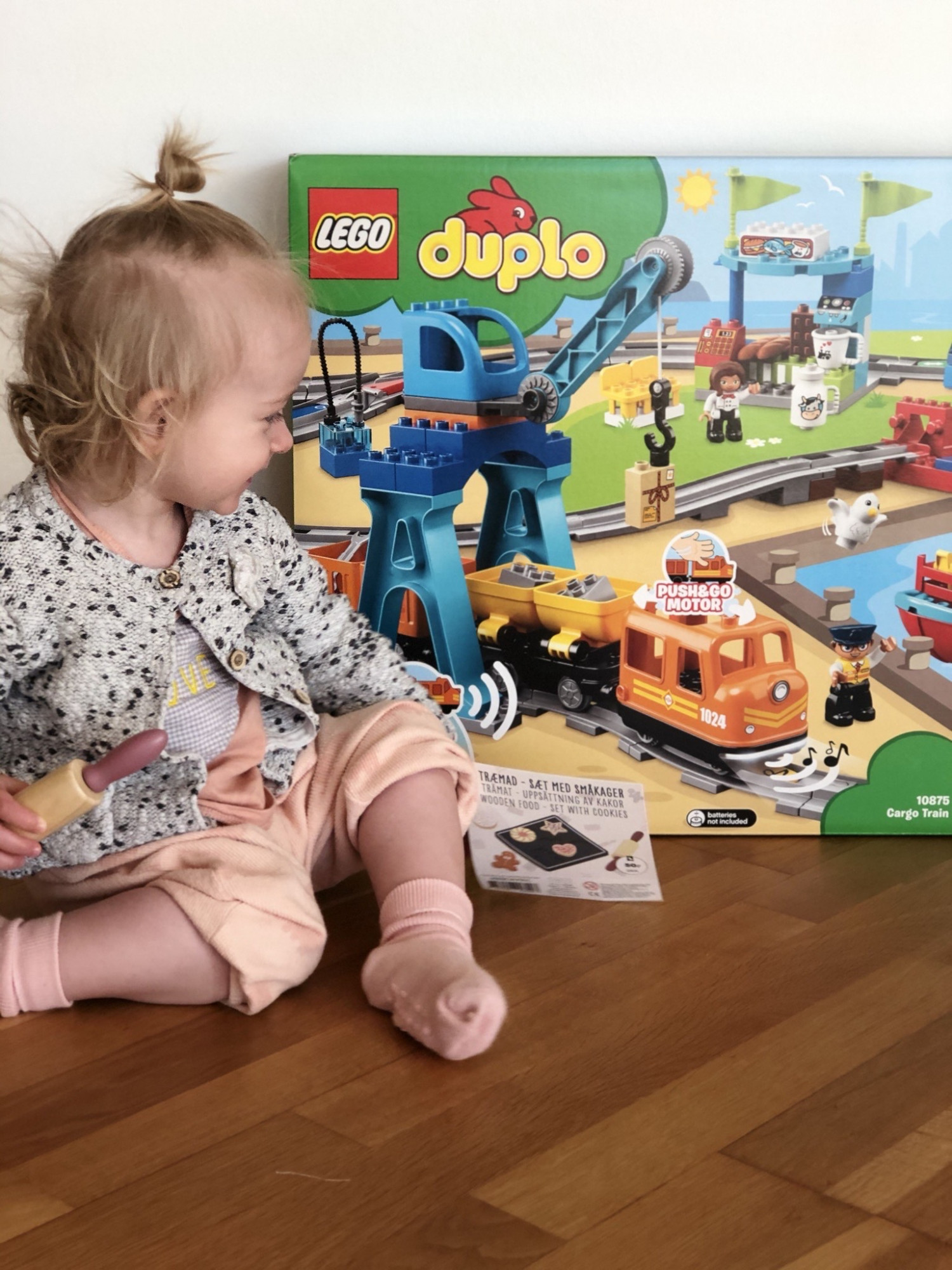 TEST af LEGO Duplo godstog model nr. 10875 | Baby | Testfamilien