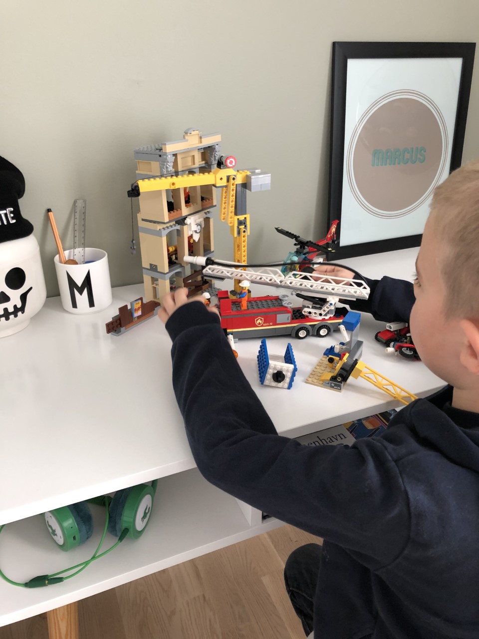 TEST af LEGO City Midtbyens Brandvæsen model nr. 60216 | Børn | Testfamilien