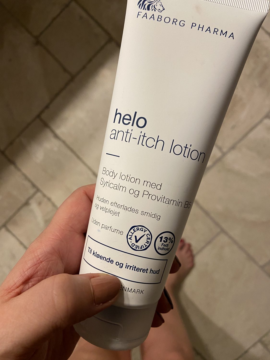 TEST af FAABORG PHARMA – HELO ANTI – ITCH Baby | Testfamilien