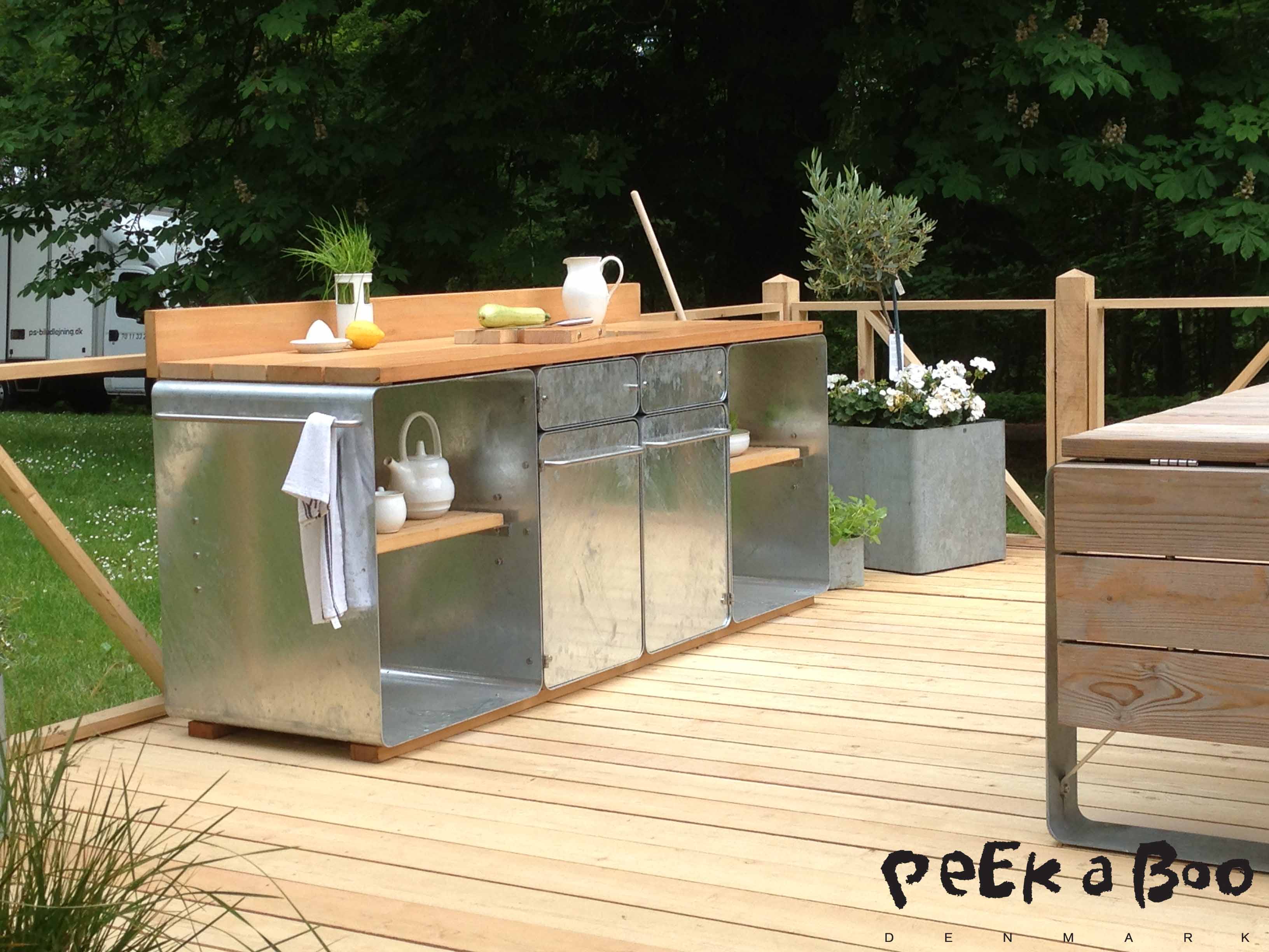 Outdoor kitchen from OUTSIDE design. danish design at it's best.