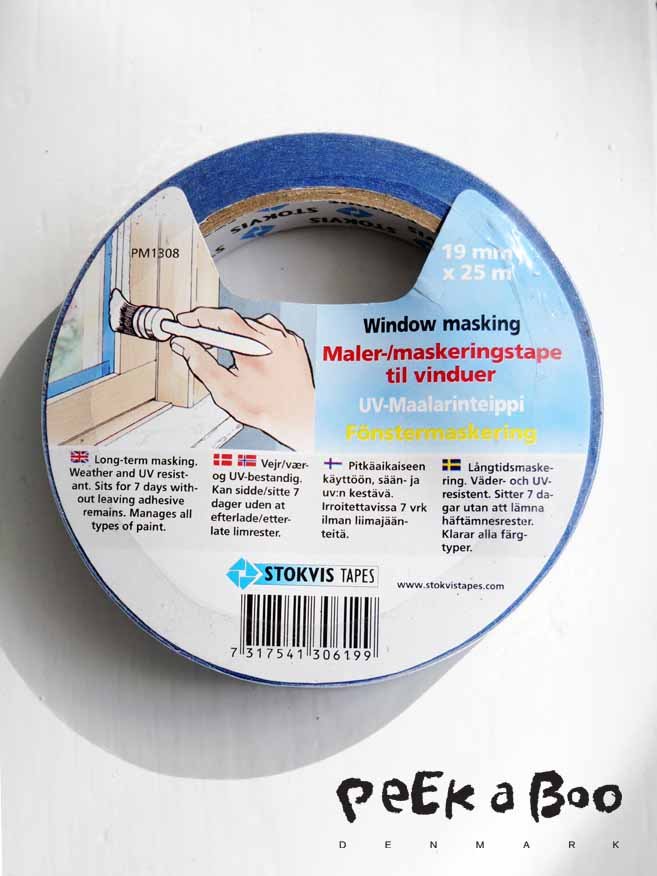 the masking tape you'll need for this project