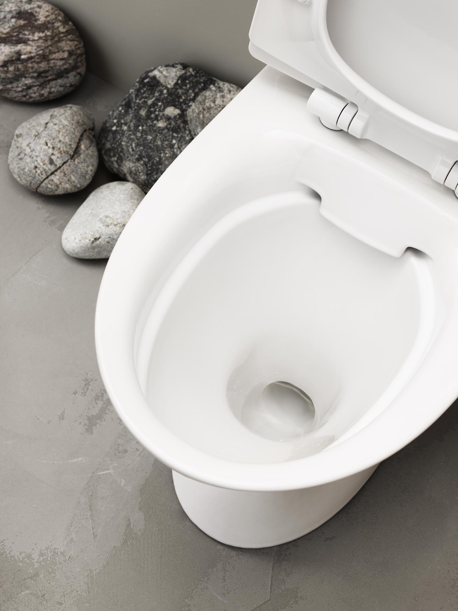 IFÖø s toiletter har en speciel glasur der er let at rengøre, den kalder de Ifö clean.