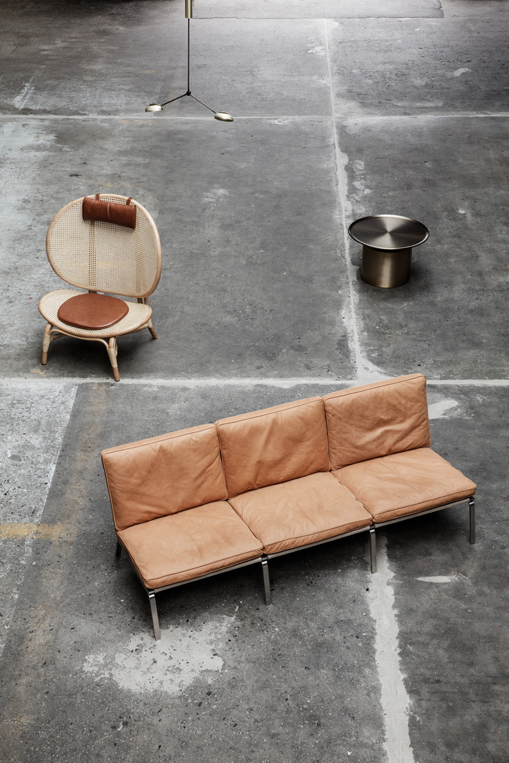 An example of Norr11's funiture collection, clean and simple design, made by skilled craftmen and in naturel materials.