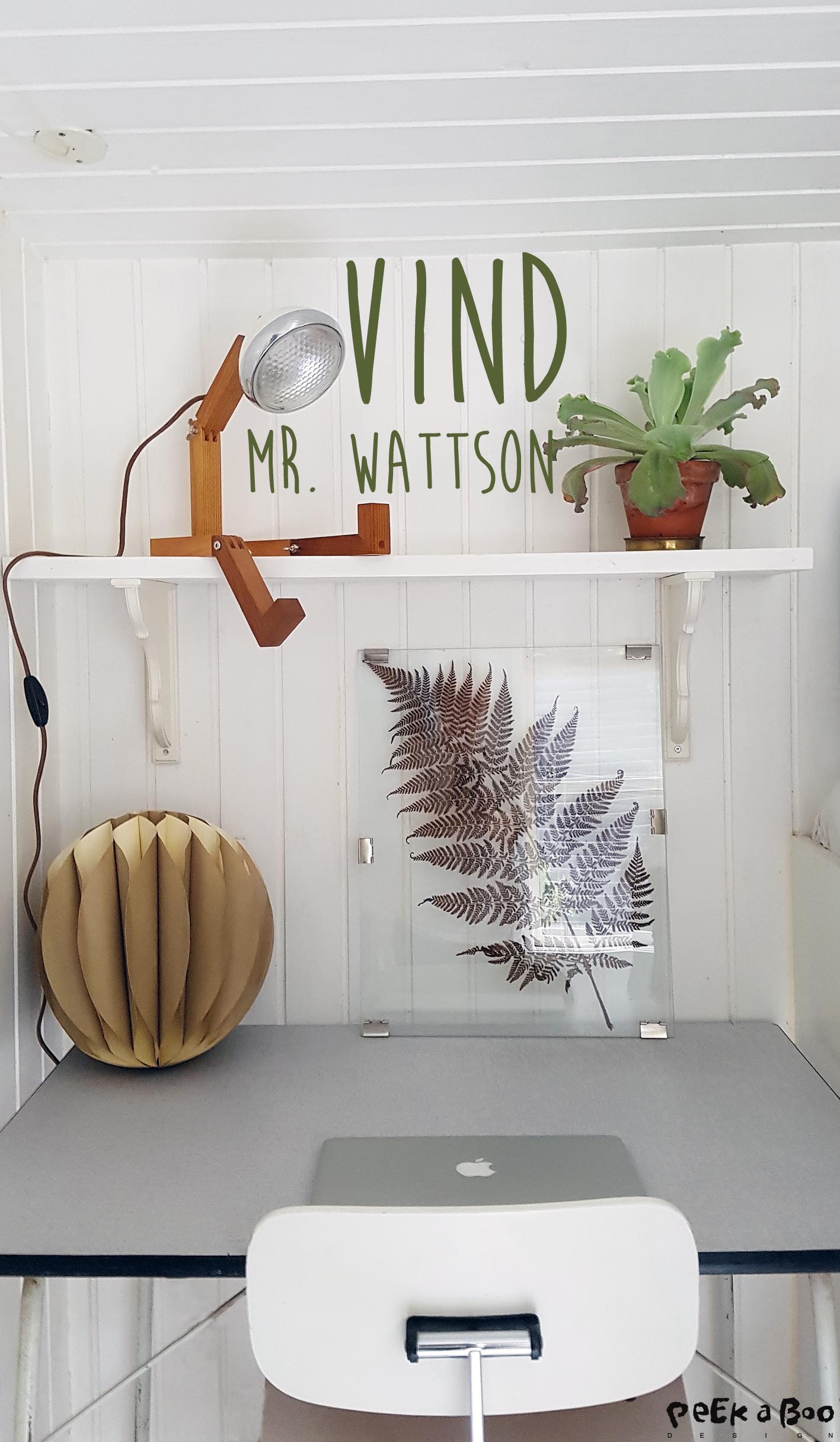 You now get the chance to win this lamp made of ash tree and a vintage car inspired headlight. It is called Mr. Watson and can be yours if you participate here.
