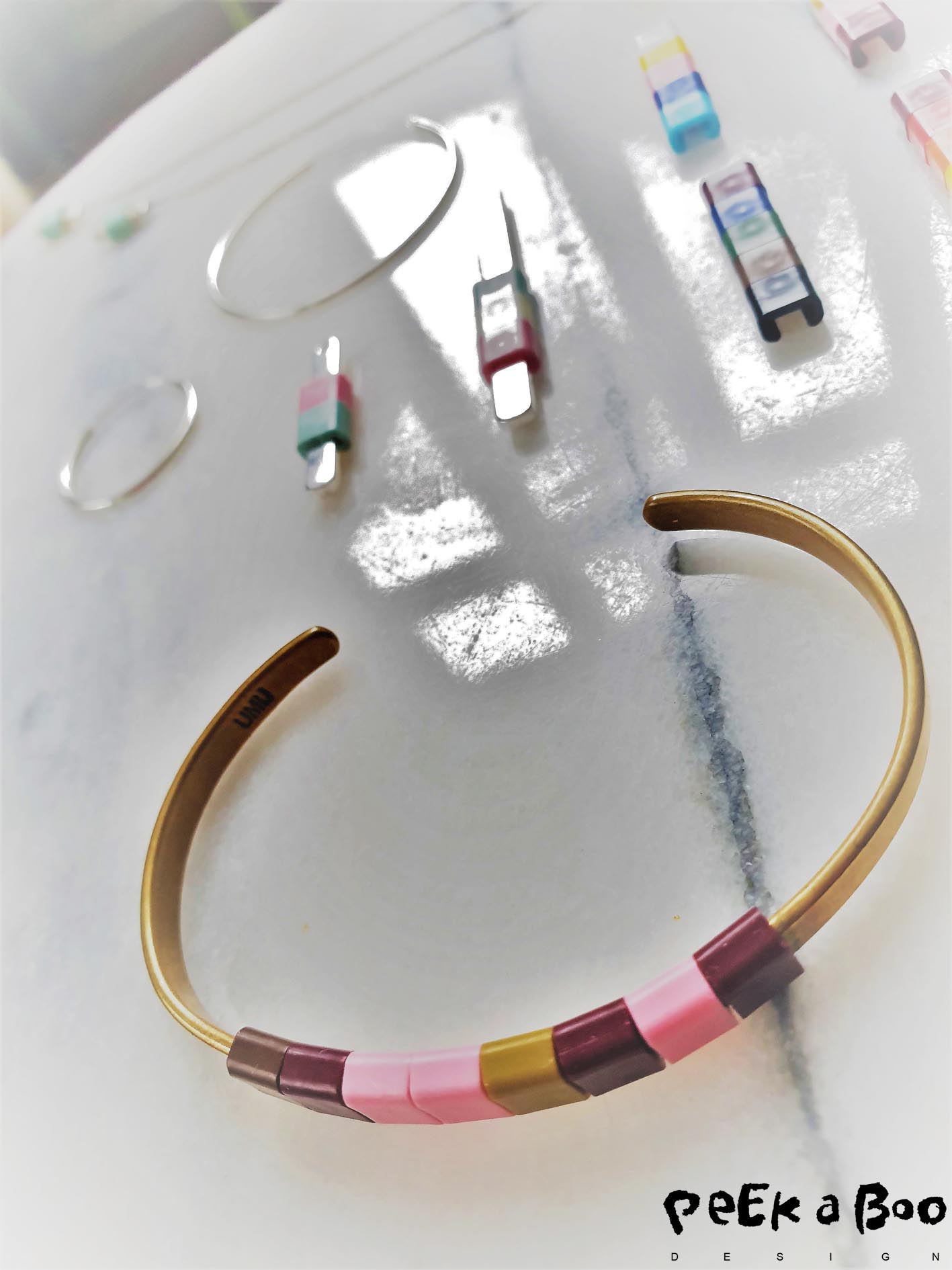My alltime favorite bangles...and colour combo at the moment...from usmeus design.