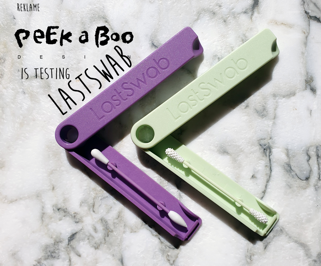 Peekaboo design is testing the reusable swabs from LastSwab, check out the video to see more.