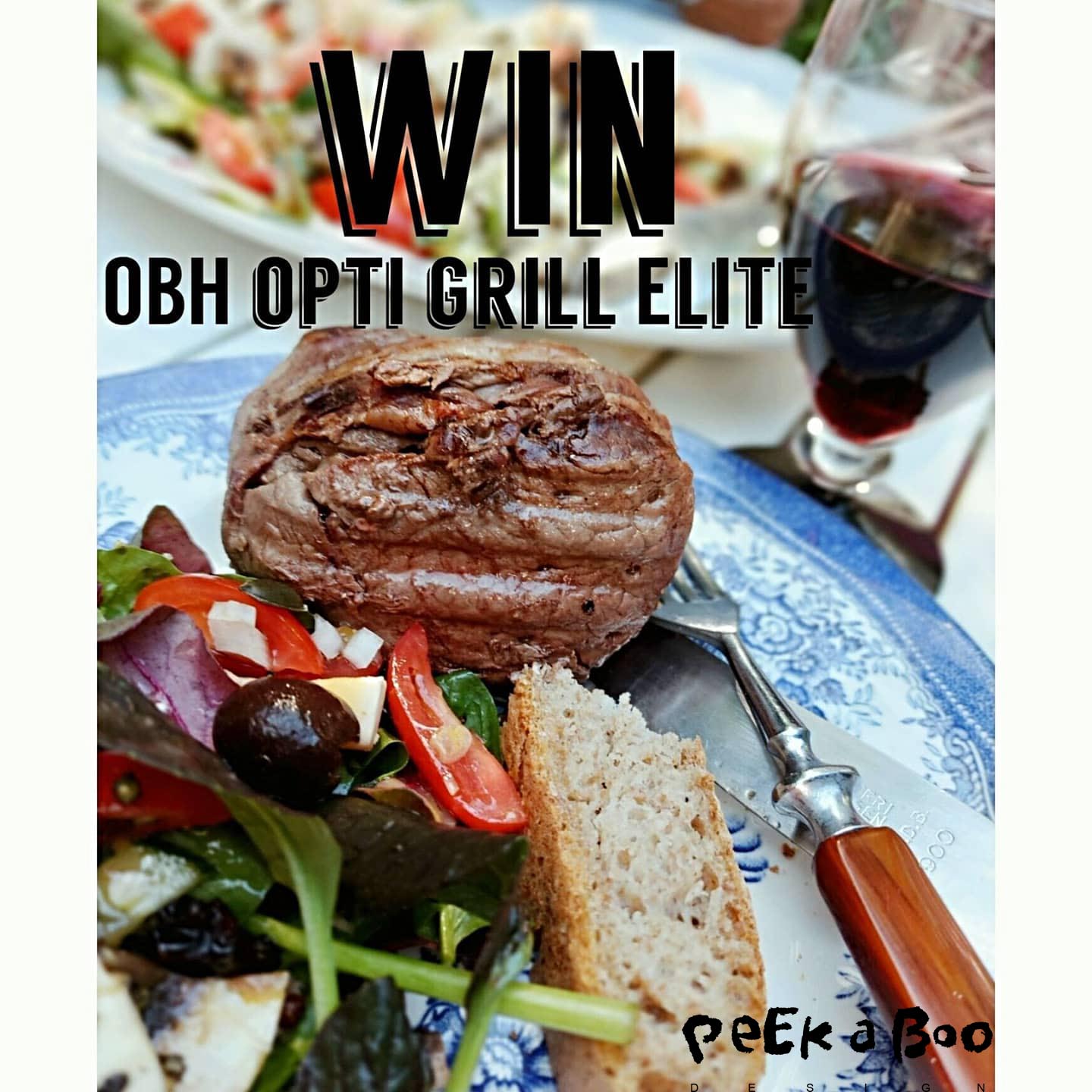 Giveaway OBH opti grill elite. Participate before sunday on my IG. @peekaboodesign_lenenissen