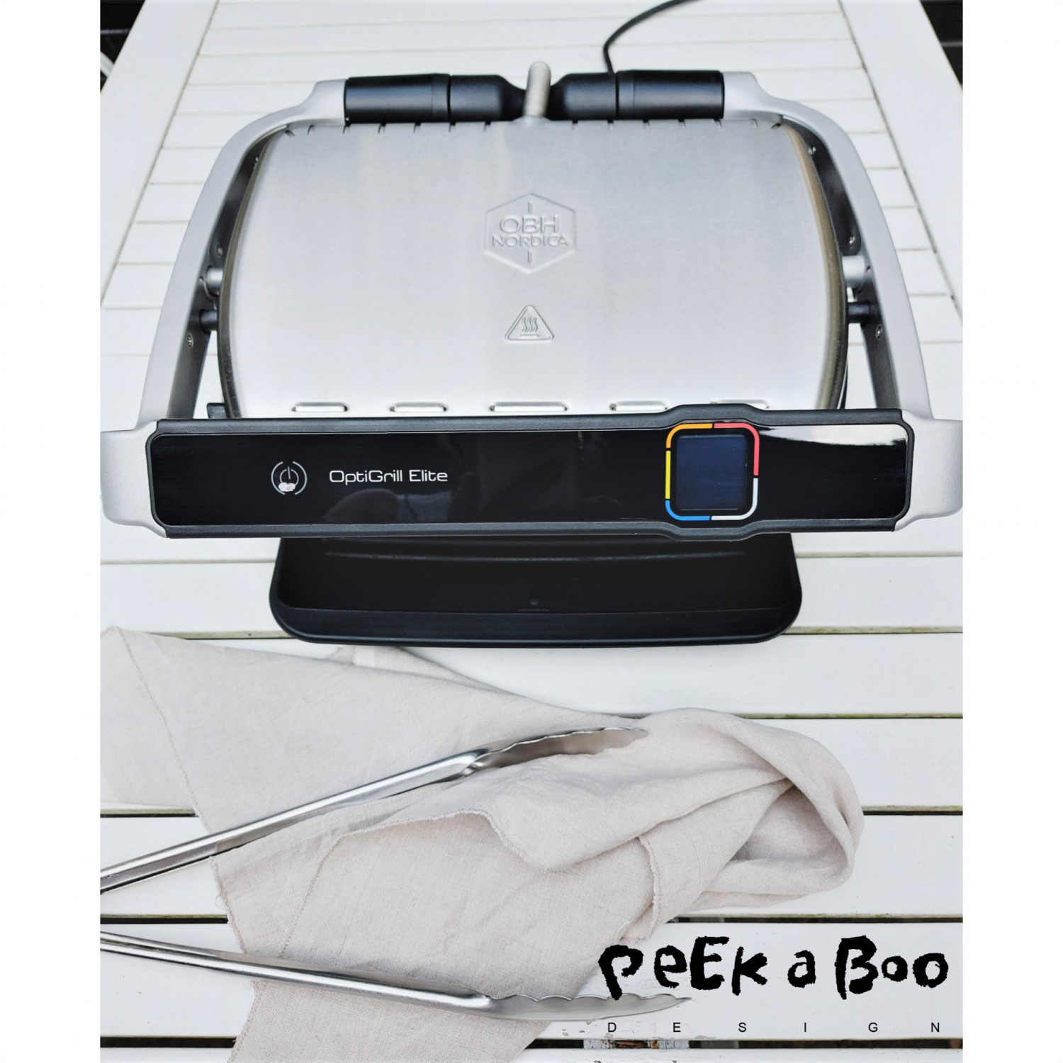 The OBH Opti grill Elite has a simpel design that is suitable also your kitchentable, for preparing lunch as a panini or grilled sandwich. It makes it quick and easy to make a delicious lunch.