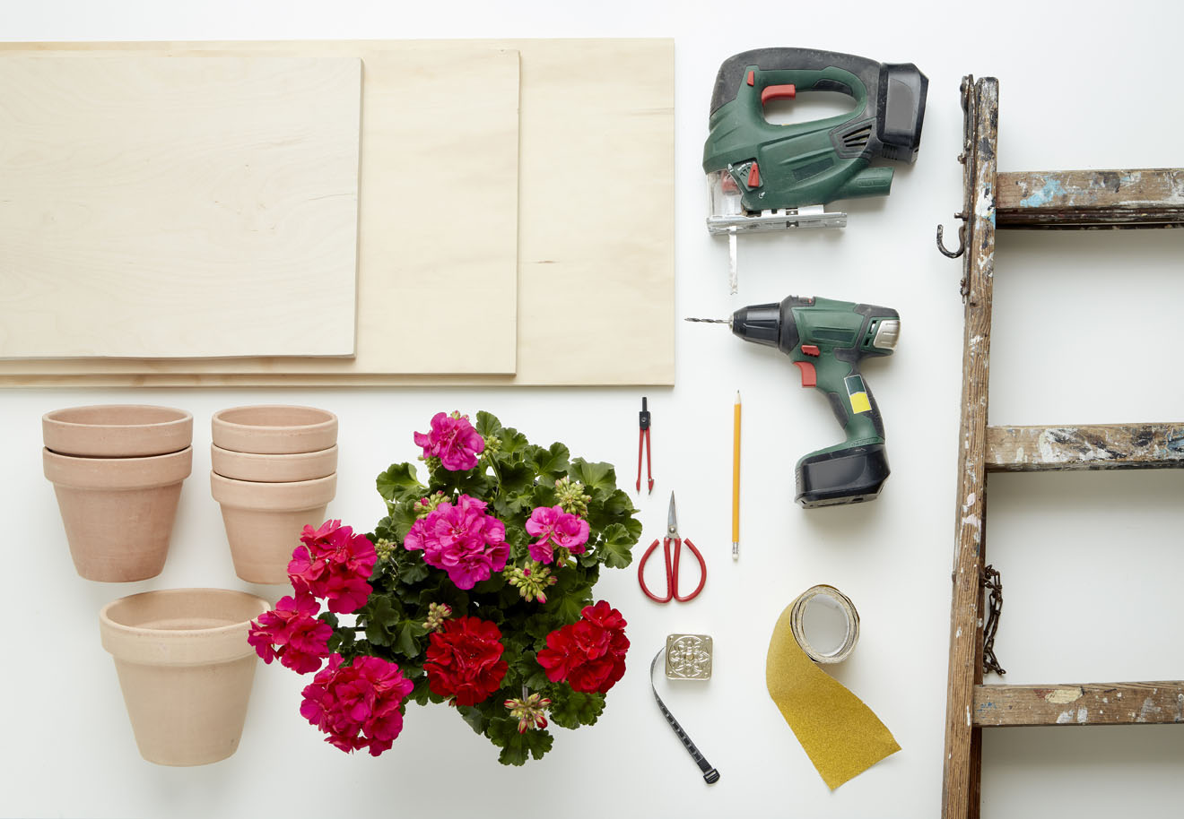 the materials you need for this DIY project.