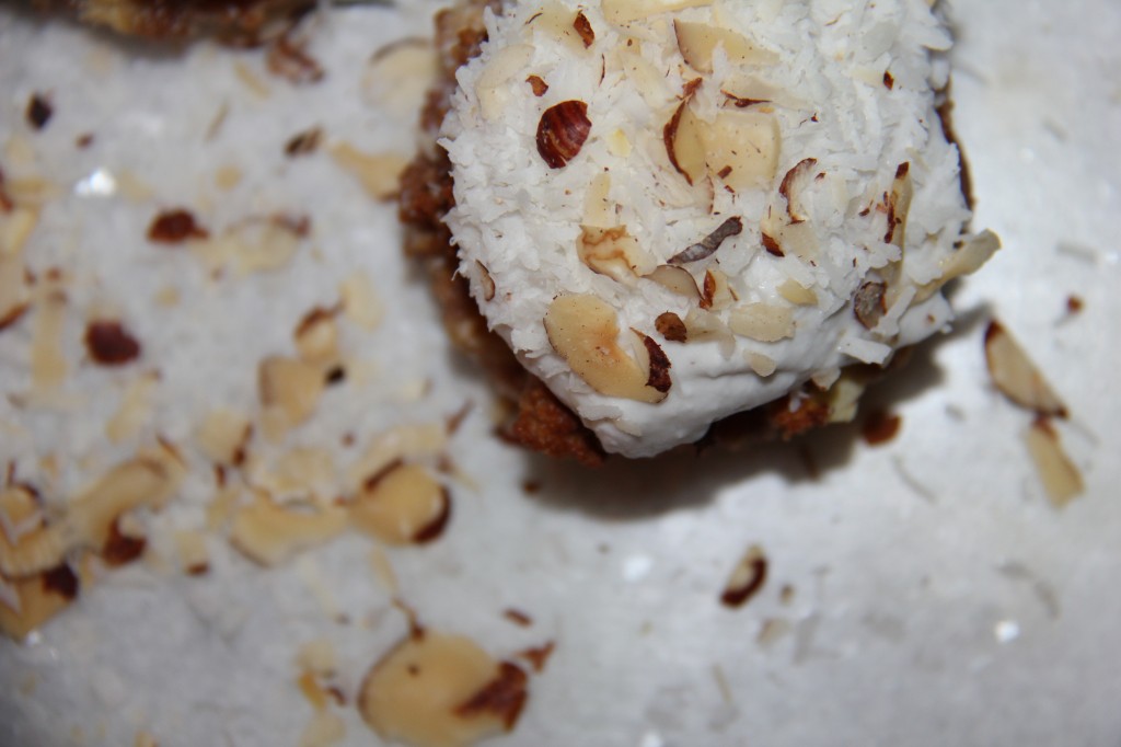 æblemuffins med kokosfrosting