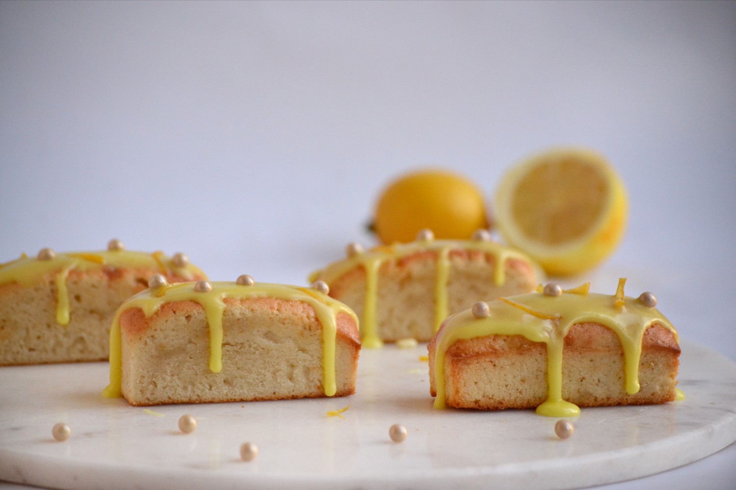 Små citron kager