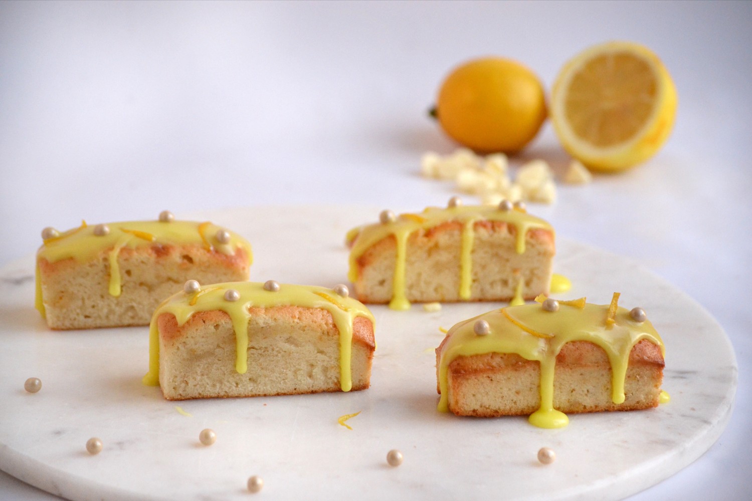 Små citron kager