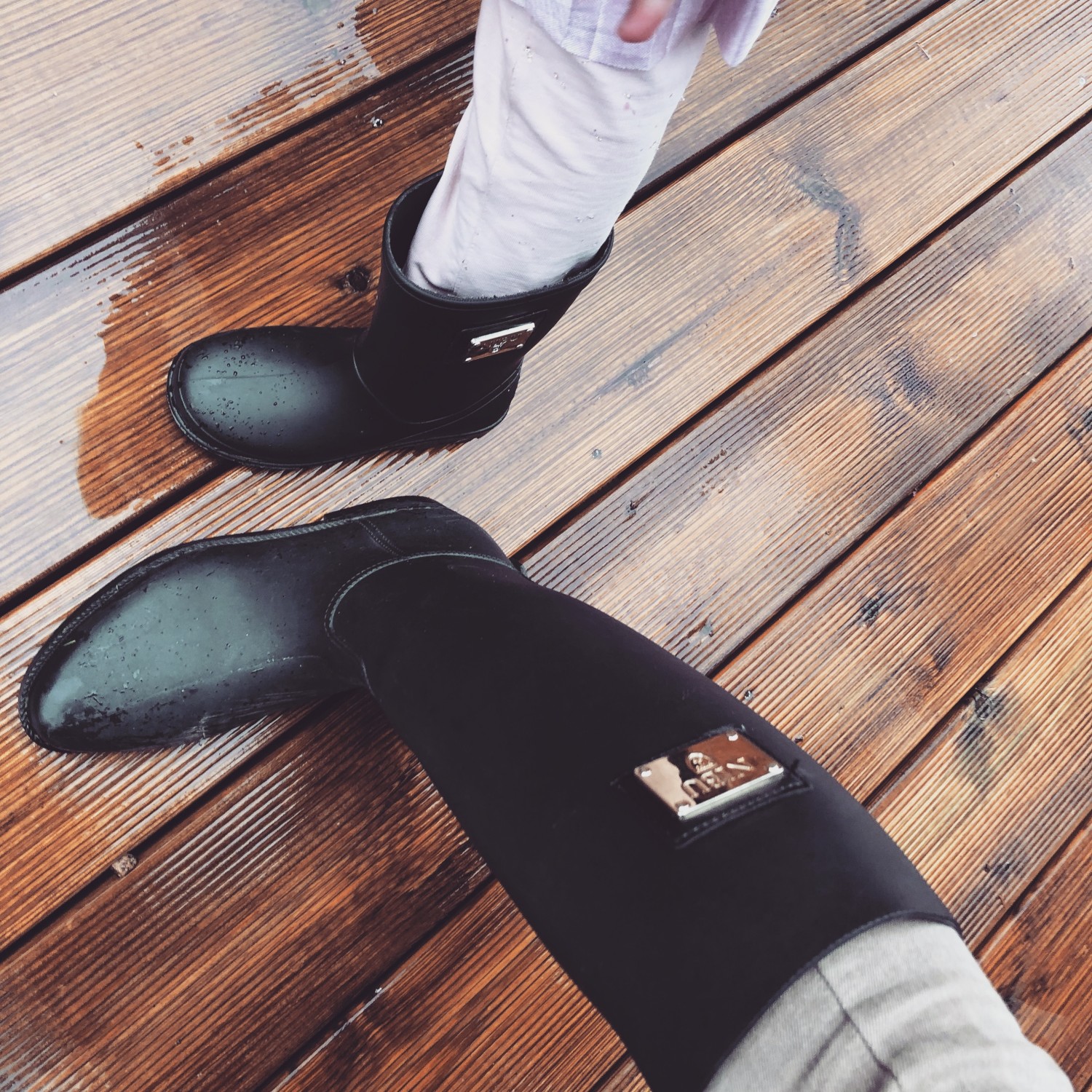 Tvunget dilemma klassisk Matchene mor/datter gummistøvler | Dagens outfit | Sarah Louise