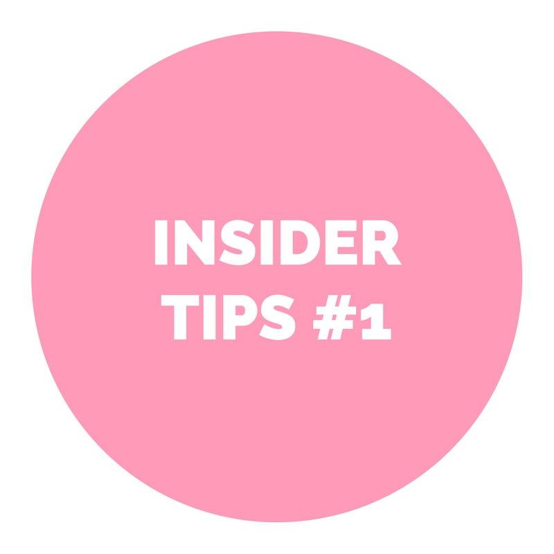 insider tips