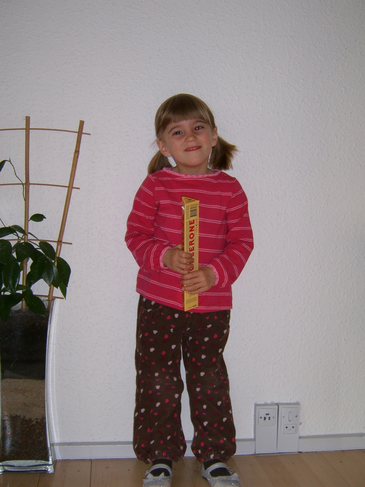 Marikkas 5. Toblerone billede. (4 år)