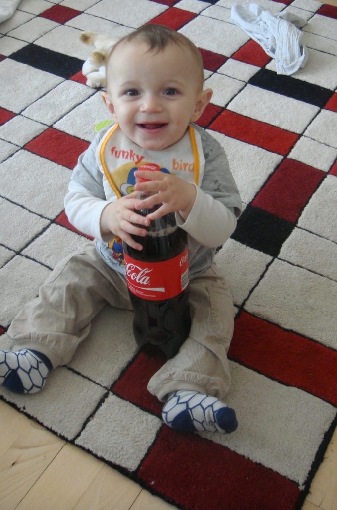 Milas 2. Coca Cola billede. (1 år)
