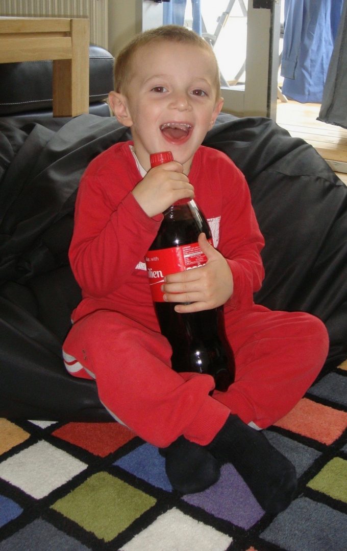 Milas 4. Coca Cola billede. (3 år)