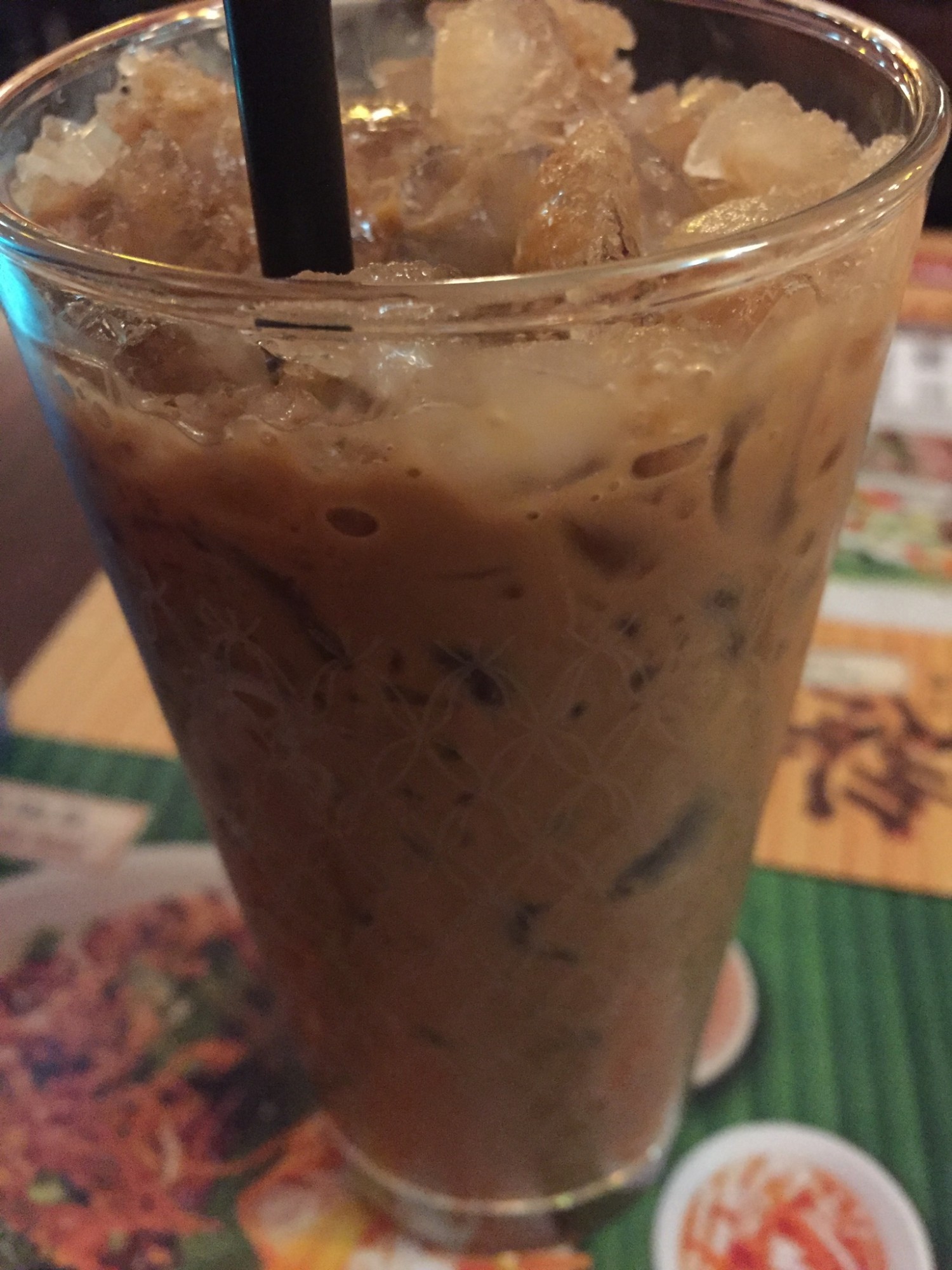 Vietnamesisk is-cafe (39 kr).