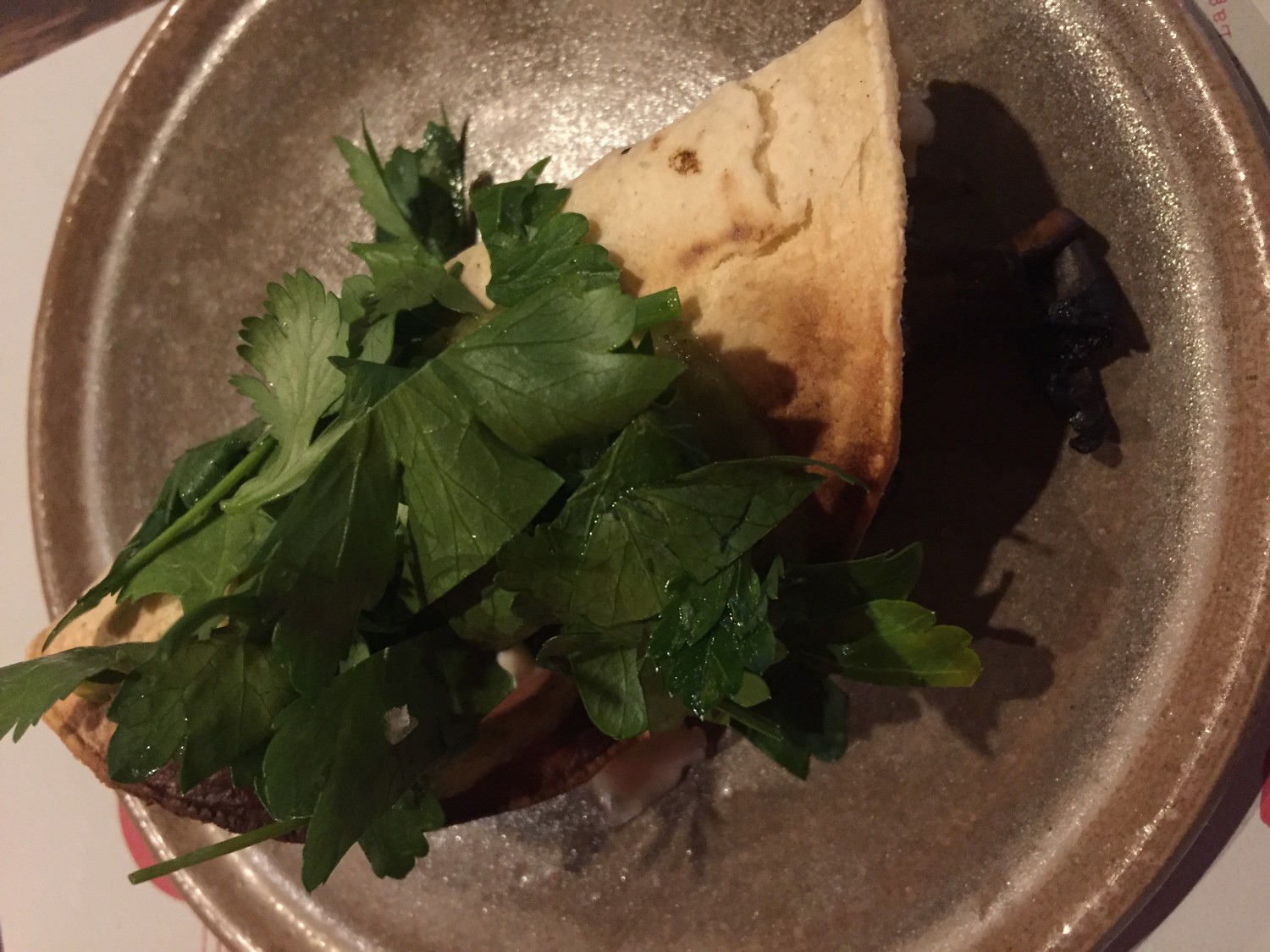 México – Quesadilla de Hongos: Majstortilla med stegte svampe (Østershatte, shiitake og portobello) & friskost