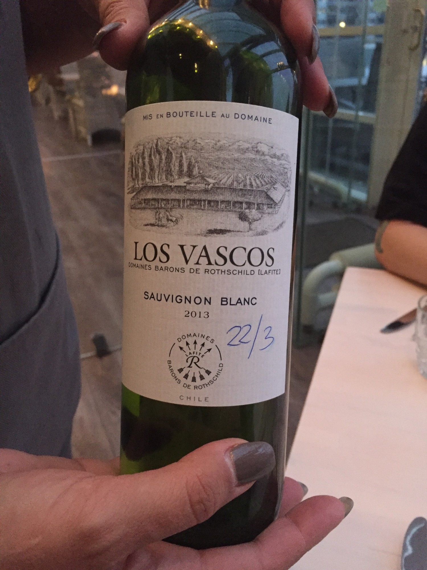 100% Sauvignon Blanc i en tør og sprød vin fra Lafite´s folk i Chile, 2013