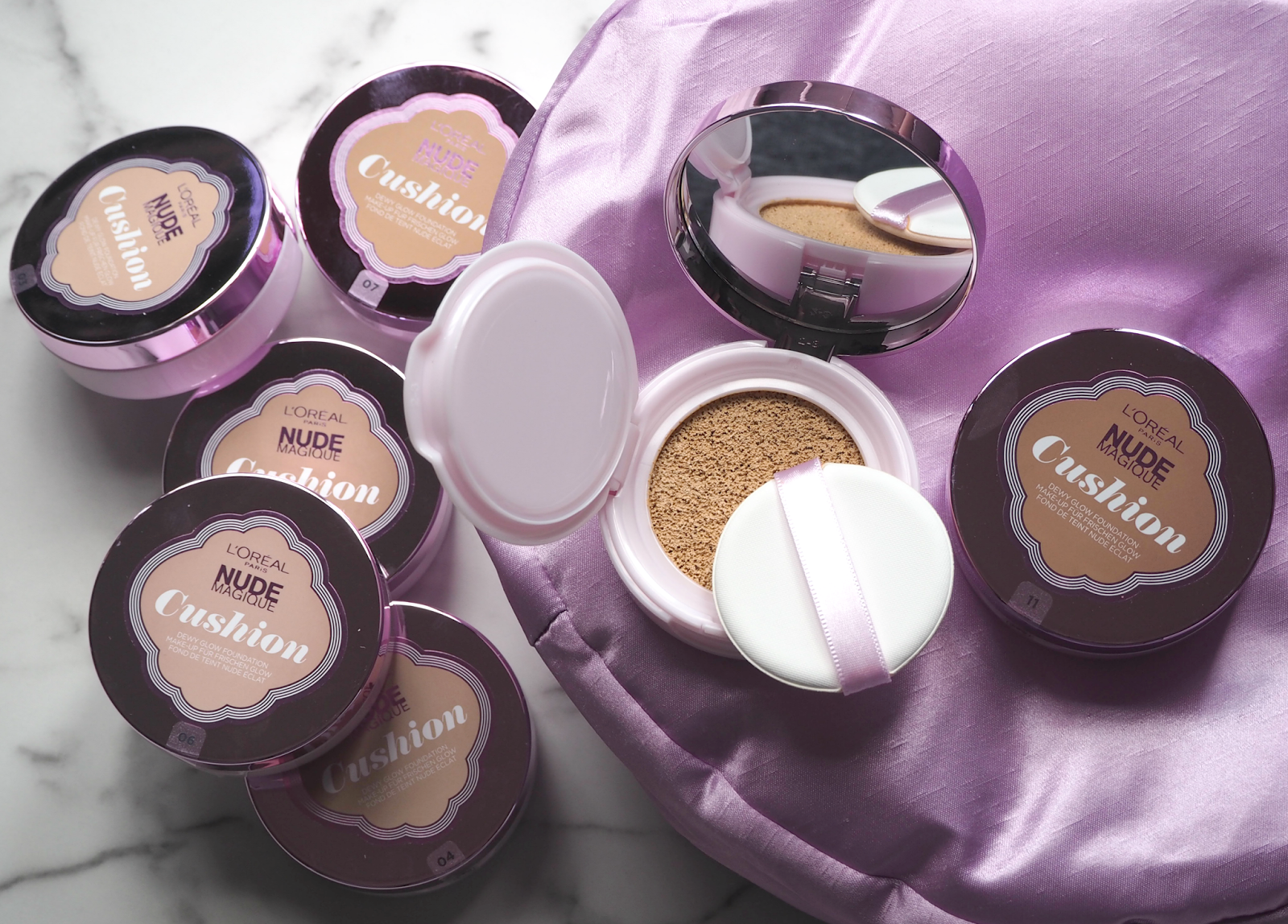Finally, There's A High Street Version NEW L'Oreal Nude Magique Cushion Foundation 2