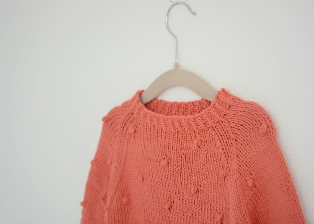 Popcorn sweater | Olines tøj | A Nordic Knitting Tale
