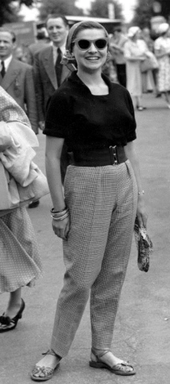 fra 1950'erne Mode |