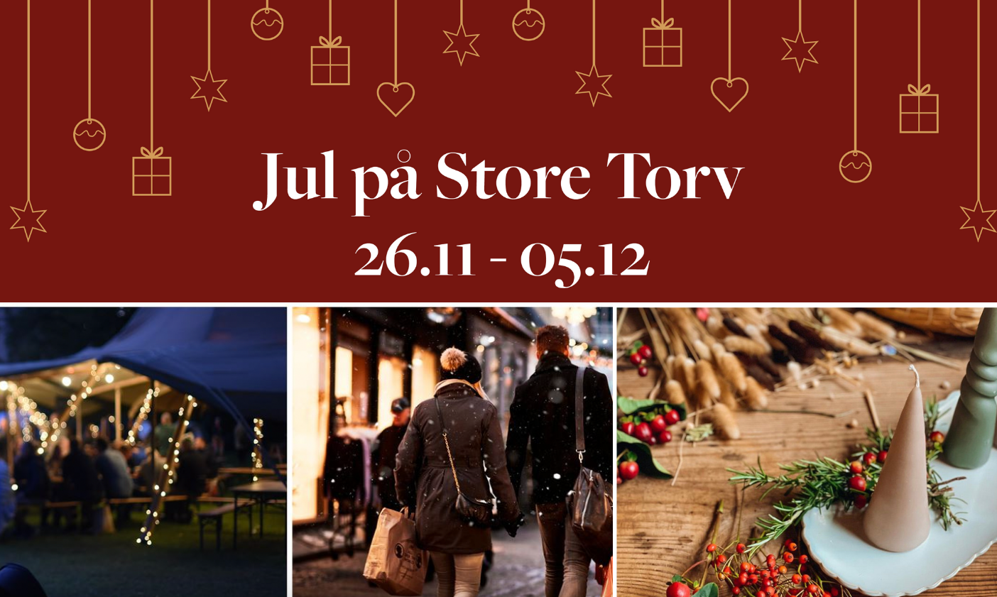 Jul paa Store Torv // Liste over julemarkeder 2021