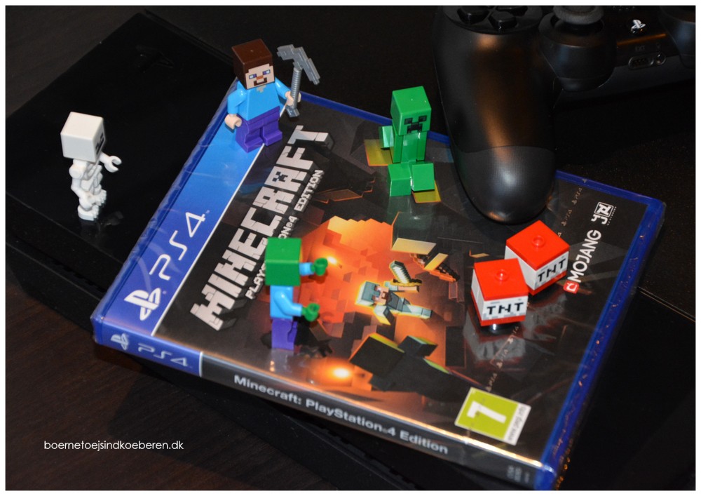 Minecraft spil til PS4
