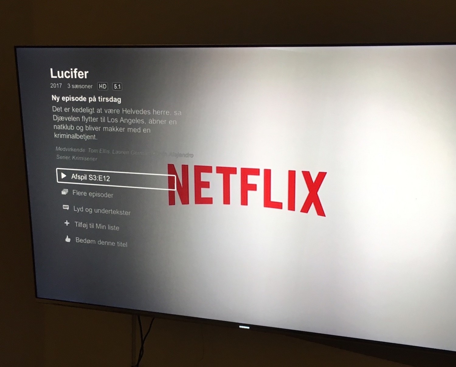Lucifer på Netflix